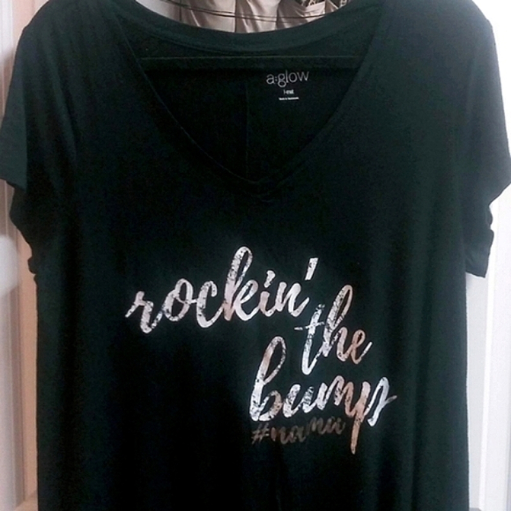 Mama Large Maternity Shirt